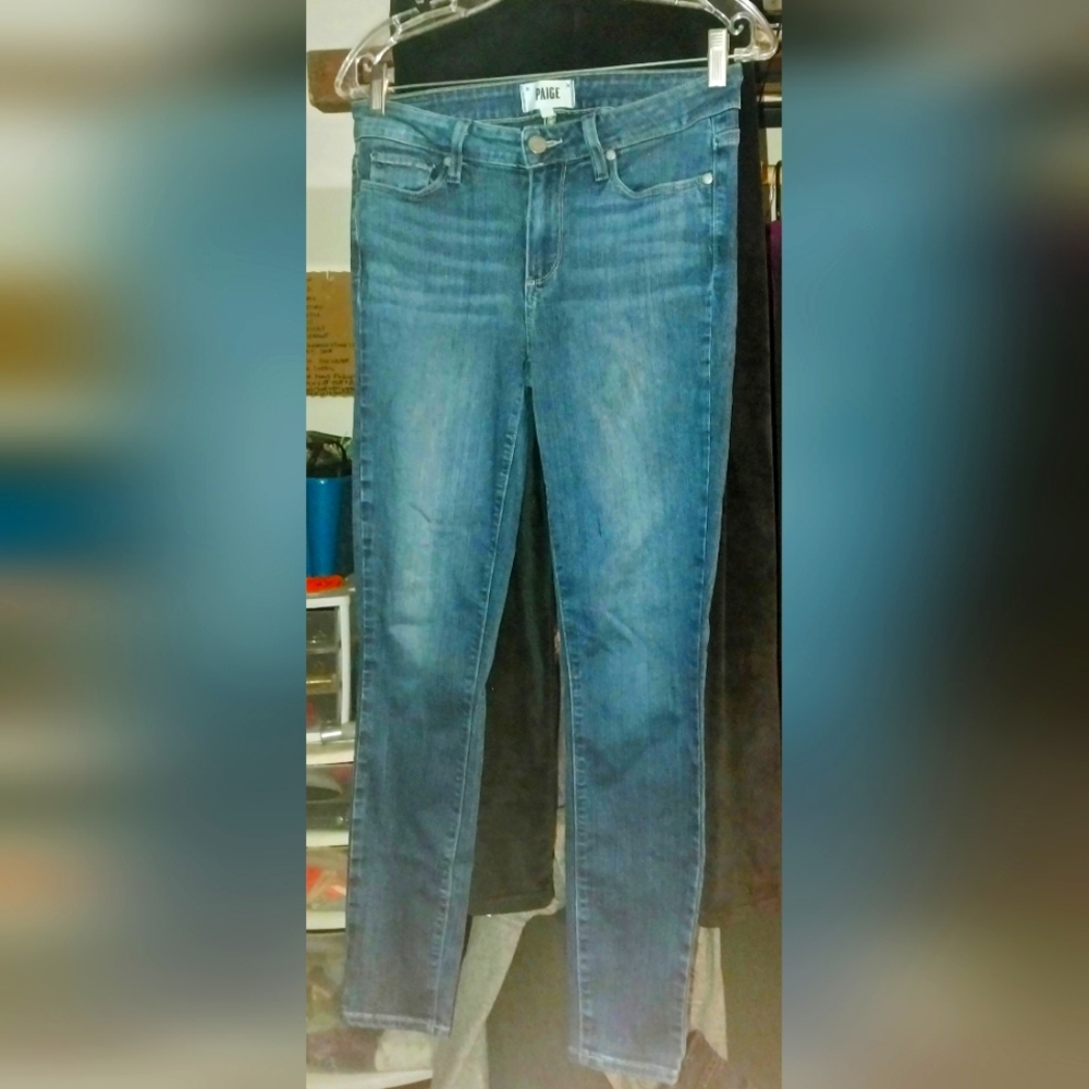 Paige Verdugo Ankle Cropped Skinny Jeans